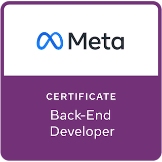 Meta Back-End Developer Certificate
