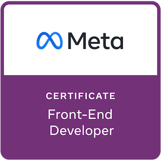 Meta Front-End Developer Specialization